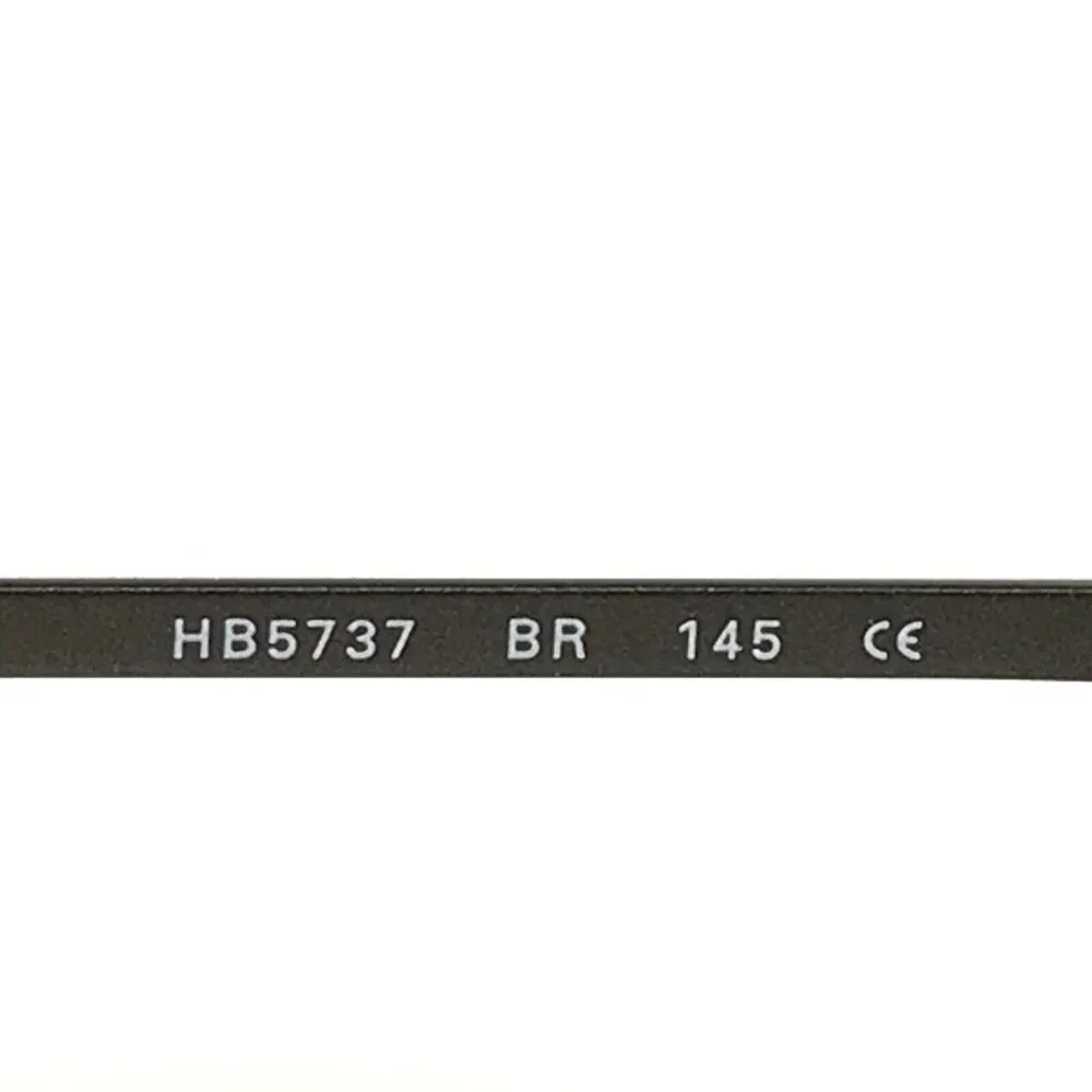 Hugo Boss Eyeglasses Frames HB5737 BR Matte Brown Oval Wrap Full Rim 59-17-145